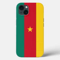 Patriottische Apple Hoesje-Mate, Kameroense vlag