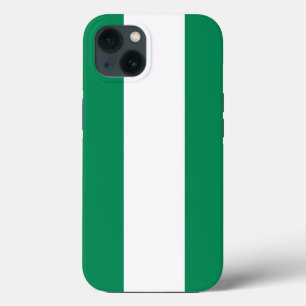 Patriottische Apple Hoesje-Mate, Nigeriaanse vlag iPhone 13 Hoesje