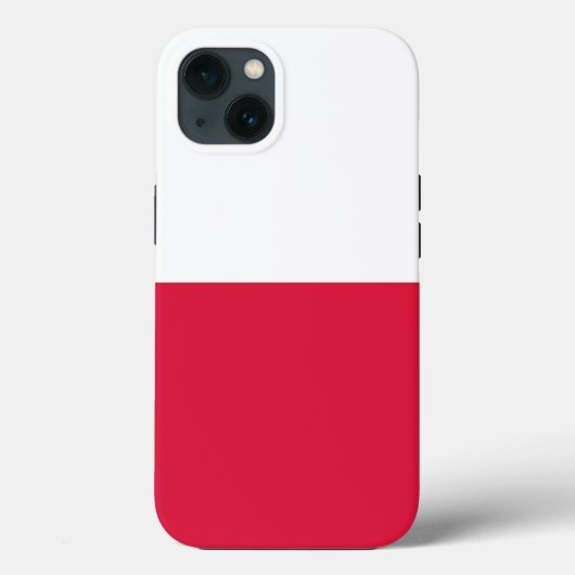 Patriottische Apple Hoesje-Mate, Poolse vlag Case-Mate iPhone Case (Achterkant)