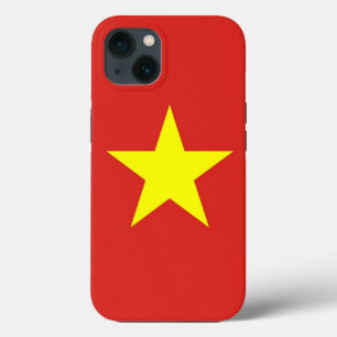 Patriottische Apple Hoesje-Mate, Vietnam vlag iPhone 13 Hoesje