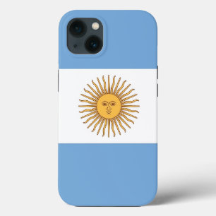 Patriottische Apple Hoesje-Mate, vlag Argentinië iPhone 13 Hoesje