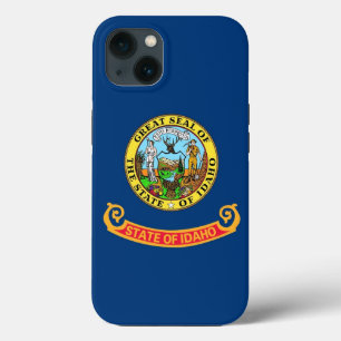 Patriottische Apple iPhone 13 Hoesje-Mate, Idaho f Hoesje