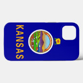 Patriottische Apple iPhone 13 Hoesje-Mate, Kansas  Case-Mate iPhone Case (Achterkant (horizontaal))