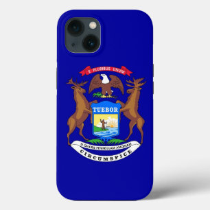 Patriottische Apple iPhone 13 Hoesje-Mate, Michiga Hoesje