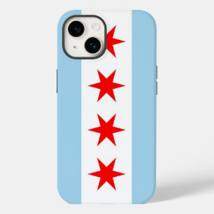 Patriottische Apple iPhone 14 Hoesje-Mate, Chicago Case-Mate iPhone 14 Hoesje