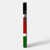 Patriottische Apple iPhone 14 Hoesje-Mate Kenia Case-Mate iPhone Case (Achterkant / Links)