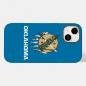 Patriottische Apple iPhone 14 Hoesje-Mate, vlag Ok Case-Mate iPhone Case (Achterkant (horizontaal))