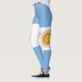 Patriottische Argentijnse vlag Leggings (Links)