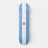 Patriottische Argentijnse vlag Skateboard (Voorkant)