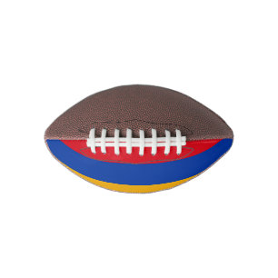 Patriottische Armeense vlag American Football