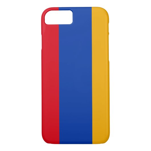 Patriottische Armeense vlag Case-Mate iPhone Case (Achterkant)