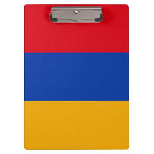 Patriottische Armeense vlag Klembord