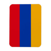 Patriottische Armeense vlag Magneet (Verticaal)