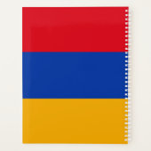 Patriottische Armeense vlag Planner (Achterkant)