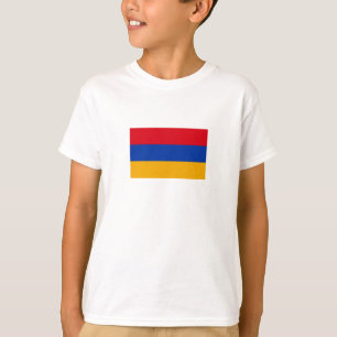 Patriottische Armeense vlag T-shirt