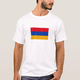 Patriottische Armeense vlag T-shirt