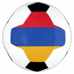 Patriottische Armeense vlag Voetbal