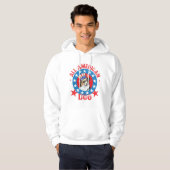 Patriottische Australiër Shepherd Hoodie (Voorkant volledig)