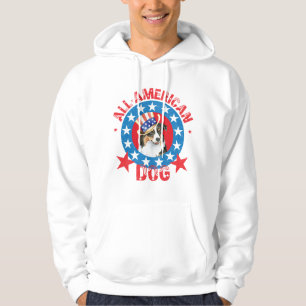 Patriottische Australiër Shepherd Hoodie
