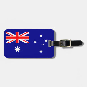 Patriottische Australische vlag Bagagelabel