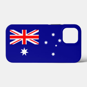 Patriottische Australische vlag iPhone 13 Mini Hoesje