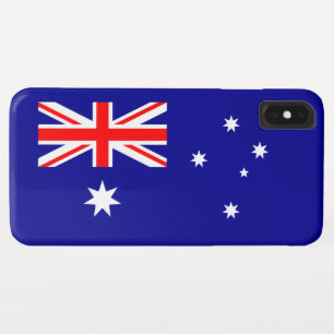 Patriottische Australische Vlag iPhone XS Max Hoesje