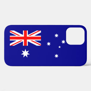Patriottische Australische vlag iPhone 12 Pro Hoesje