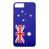 Patriottische Australische vlag Case-Mate iPhone Case (Achterkant)