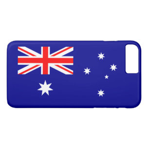 Patriottische Australische vlag iPhone 8 Plus / 7 Plus Hoesje