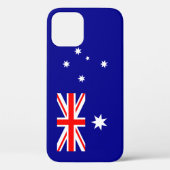 Patriottische Australische vlag Case-Mate iPhone Case (Achterkant)