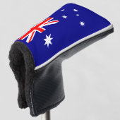 Patriottische Australische vlag Golfheadcover (3/4 voorkant)