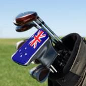Patriottische Australische vlag Golfheadcover (Insitu)