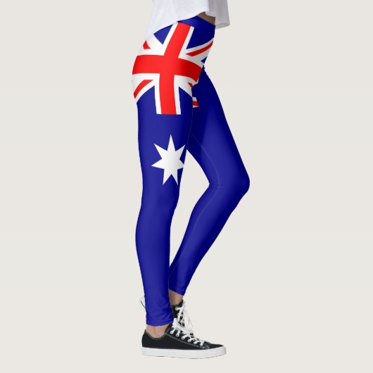 Patriottische Australische vlag Leggings (Rechts)