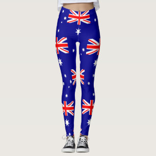 Patriottische Australische Vlag Leggings