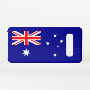 Patriottische Australische vlag Samsung Galaxy S10 Hoesje