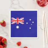 Patriottische Australische vlag Servet (Insitu)