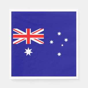 Patriottische Australische vlag Servet