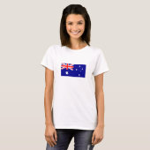 Patriottische Australische vlag T-shirt (Voorkant volledig)