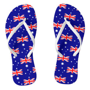 Patriottische Australische vlag Teenslippers