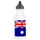 Patriottische Australische vlag Waterfles (Links)