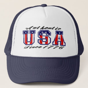 Patriottische authentieke VS sinds 1776 Trucker Pet