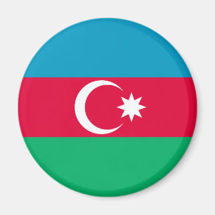 Patriottische Azerbeidzjaanse vlag Magneet