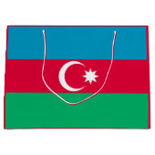 Patriottische Azerbeidzjan vlag Groot Cadeauzakje (Voorkant)