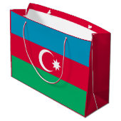 Patriottische Azerbeidzjan vlag Groot Cadeauzakje (Achterkant Gekanteld)