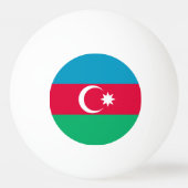 Patriottische Azerbeidzjan vlag Pingpongballen (Achterkant)