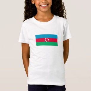 Patriottische Azerbeidzjan vlag T-shirt