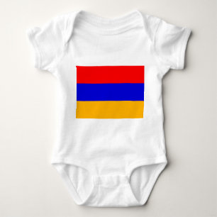 Patriottische baby bodysuit met vlag Armenië