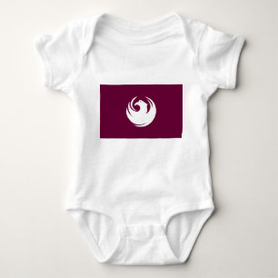 Patriottische baby bodysuit met vlag van Phoenix C