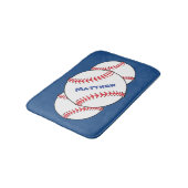 Patriottische Baseball Bath Mats Badmat (Gekanteld)