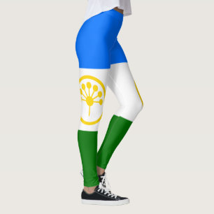 Patriottische Bashkortostan Vlag Leggings